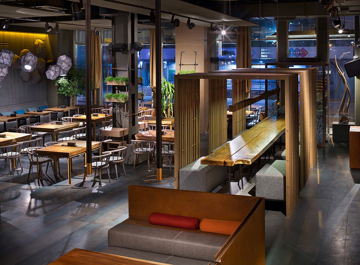 PORTO新亞洲美食餐廳空間設計 —— 國際化空間設計，餐廳空間設計，人文空間設計，深圳空間設計，左右格局